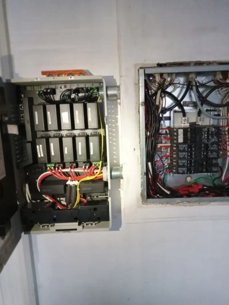 Electrical panel upgrade completed for Indoor Lighting Installation in Montgomery